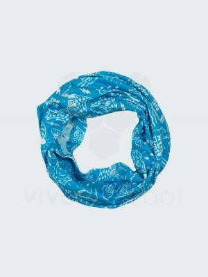 Lenço Vivobarefoot FINISTERRE NECK GAITER UNISEX Feminino Azuis | BR101PV