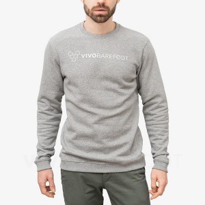 Moletom Vivobarefoot Rapanui Masculino Cinzentas | BR272AS