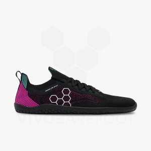 Sapatilhas Corrida Estrada Vivobarefoot Primus Lite Knit Masculino Obsidiana Rosa | BR382UK