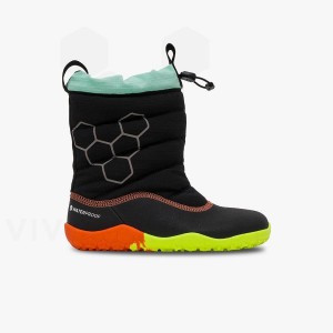 Sapatos Vivobarefoot Lumi FG Criança Obsidiana | BR041XG