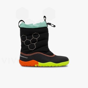 Sapatos Vivobarefoot Lumi FG Preschool Criança Obsidiana | BR038AS