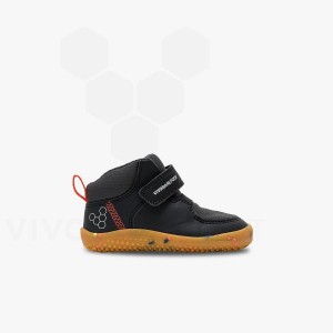 Sapatos Vivobarefoot Primus Ludo Hi Toddlers Criança Obsidiana | BR034EI