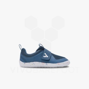 Sapatos Vivobarefoot Primus Sport III Criança Azul Anil | BR075PV