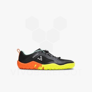 Sapatos Vivobarefoot Primus Trail II FG Criança Obsidiana | BR085FU