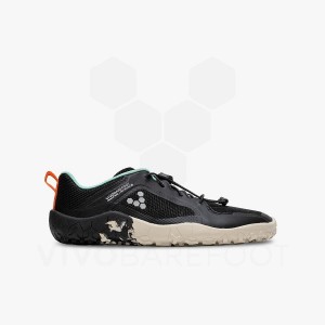 Sapatos Vivobarefoot Primus Trail II FG Juniors Criança Obsidiana Cinzentas | BR083HT