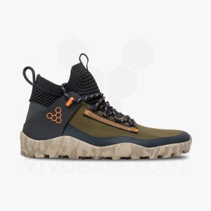 Tenis Trail Running Vivobarefoot Magna Lite WR SG Masculino Verdes | BR377ZD