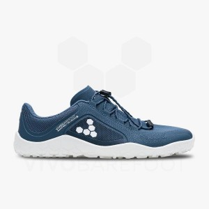 Tenis Trail Running Vivobarefoot Primus Trail II FG Masculino Azuis Escuro Branco | BR364MM