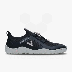Tenis de Caminhada Vivobarefoot Primus Trail Knit FG Feminino Obsidiana Rosa | BR260MM