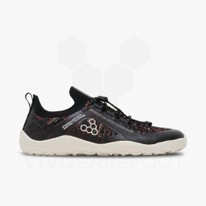 Tenis de Caminhada Vivobarefoot Primus Trail Knit FG Feminino Pretas | BR256QC